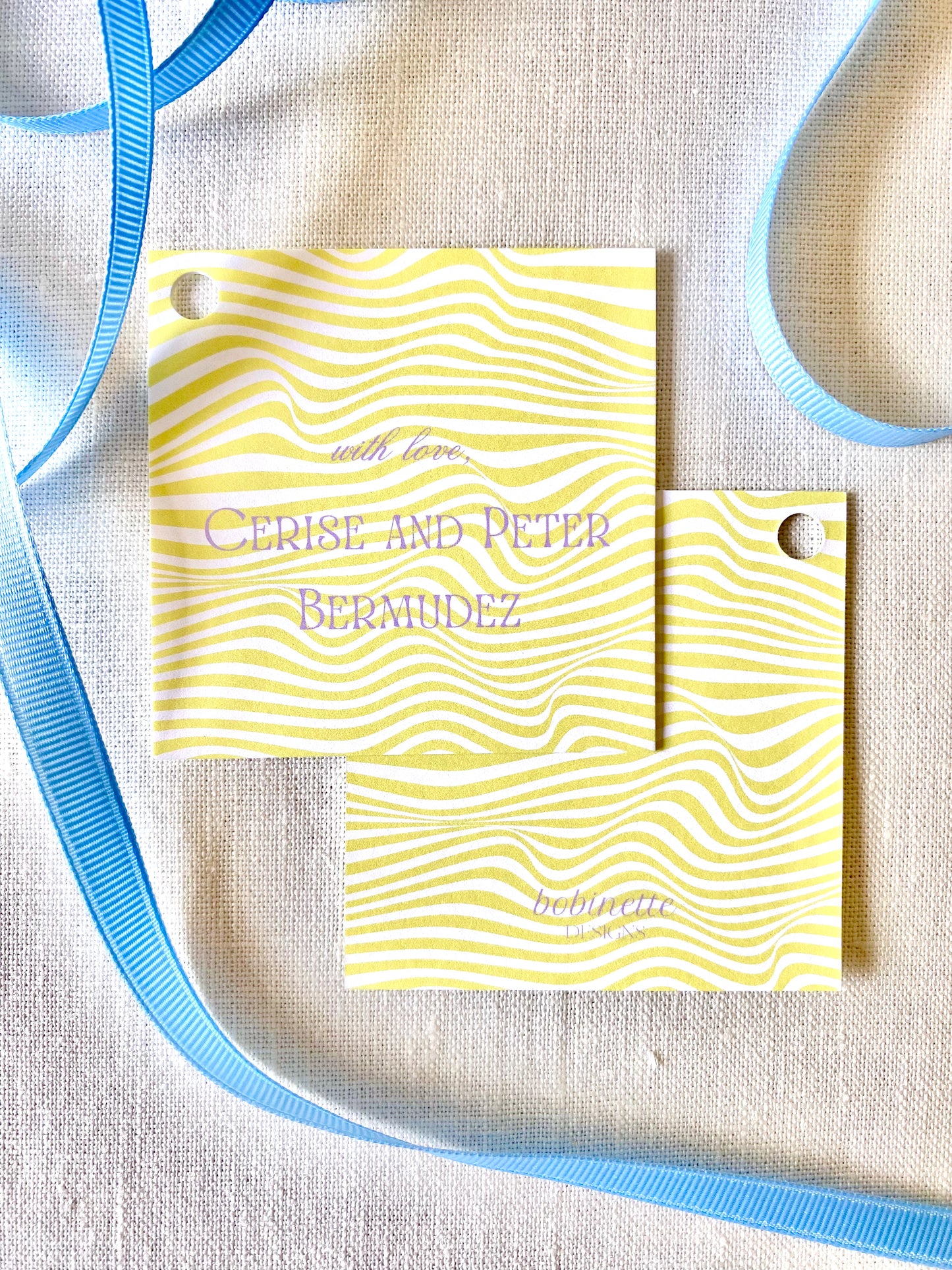 Stationery - Gift Tags - Trippy Chartreuse