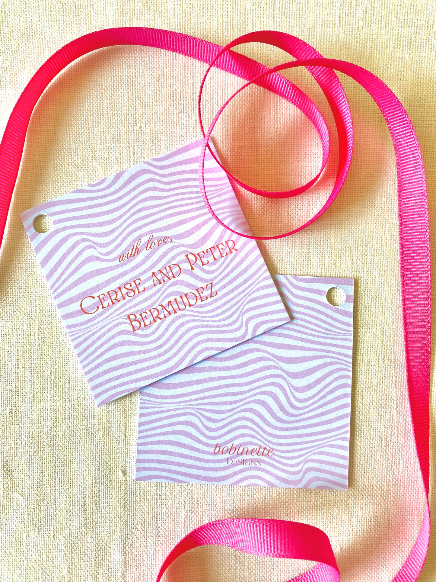 Stationery - Gift Tags - Trippy Lavender