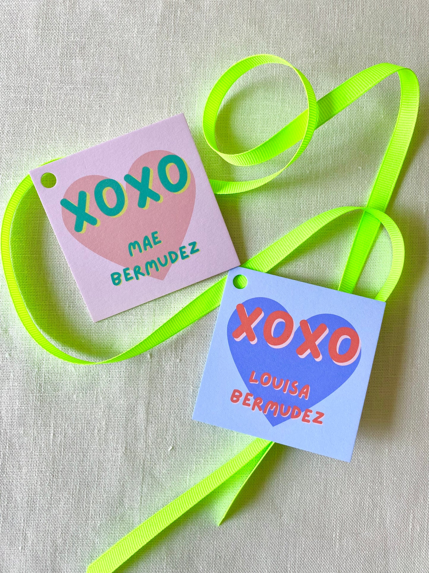 Stationery - Gift Tags - XOXO Heart