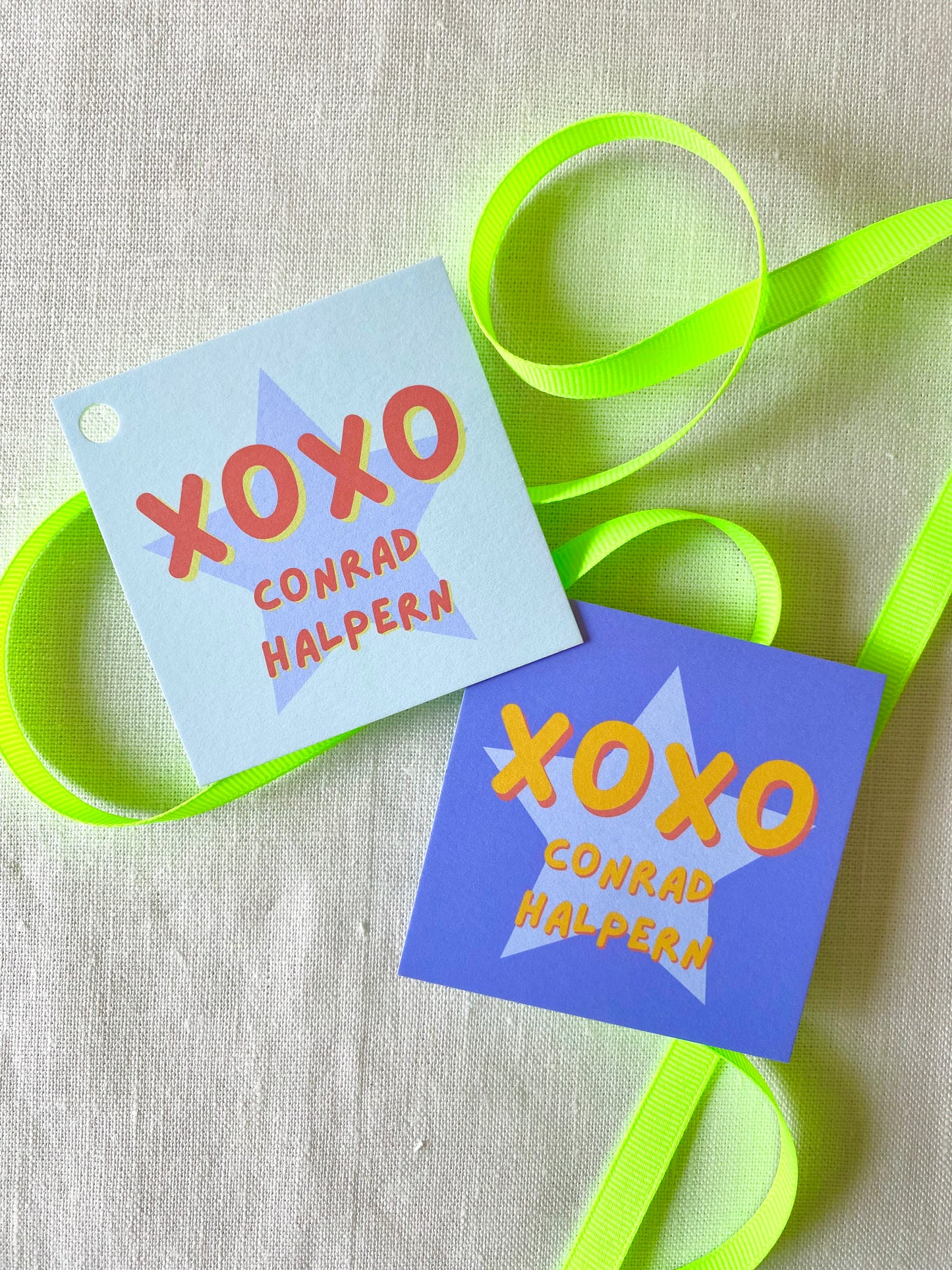 Stationery - Gift Tags - XOXO Star