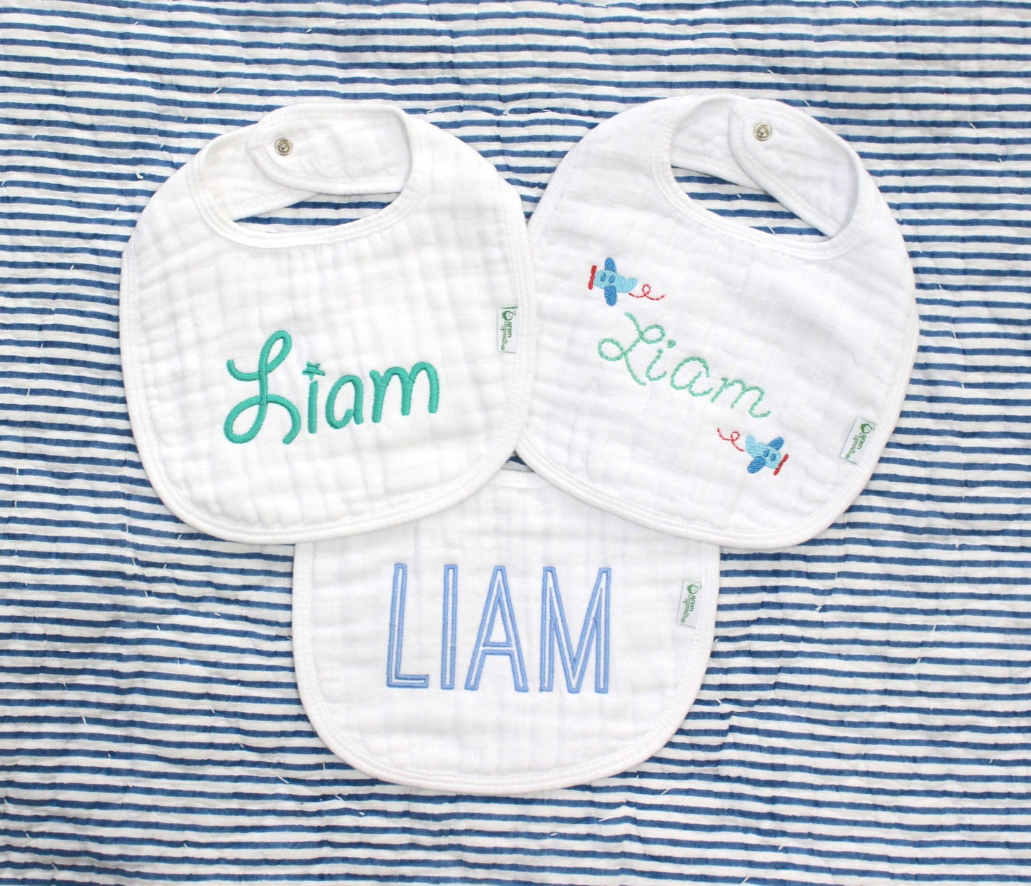 Baby Bibs - Muslin