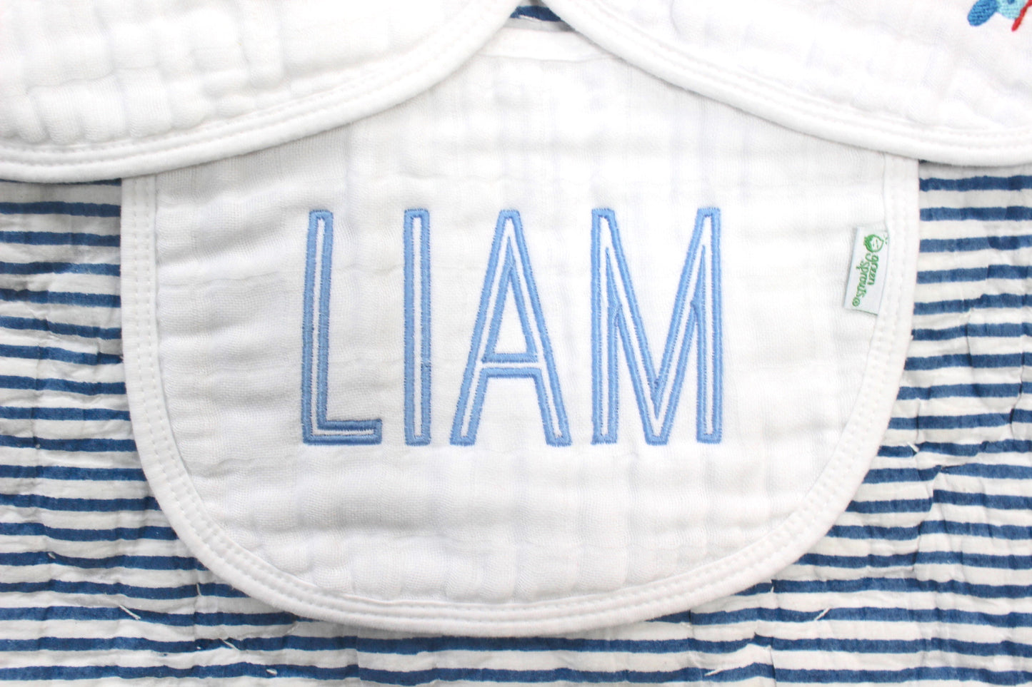 Baby Bibs - Muslin