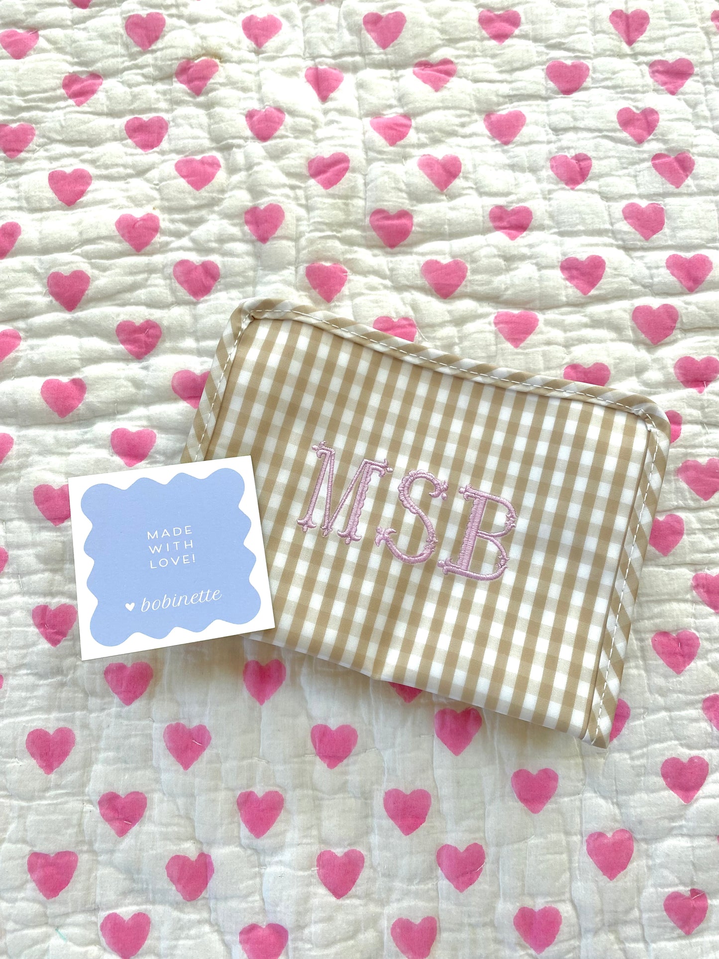 Khaki Gingham