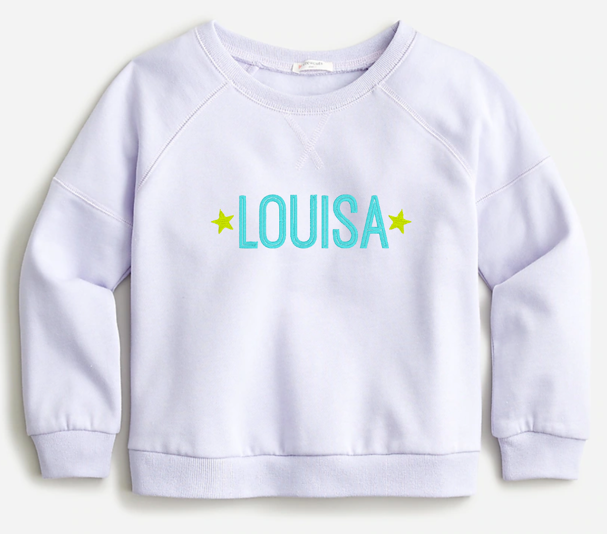 Girls' Sweatshirt - Light Lilac