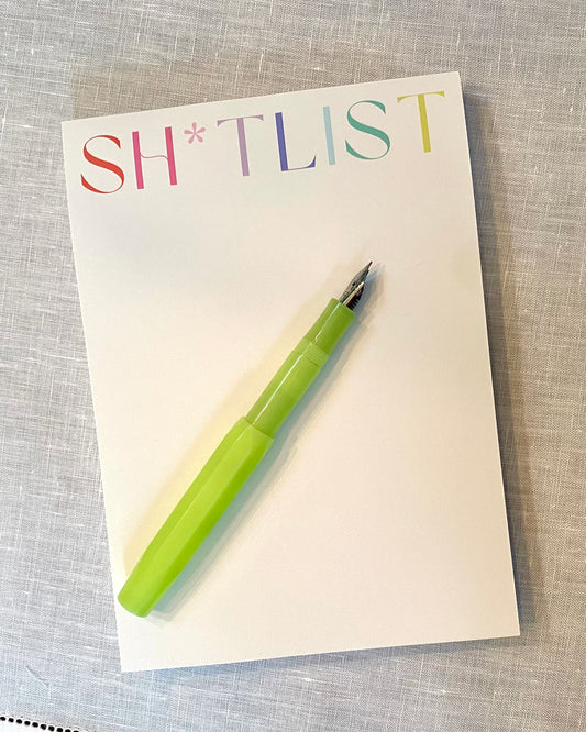 Stationery - SH*TLIST Note Pad - 100 Sheets