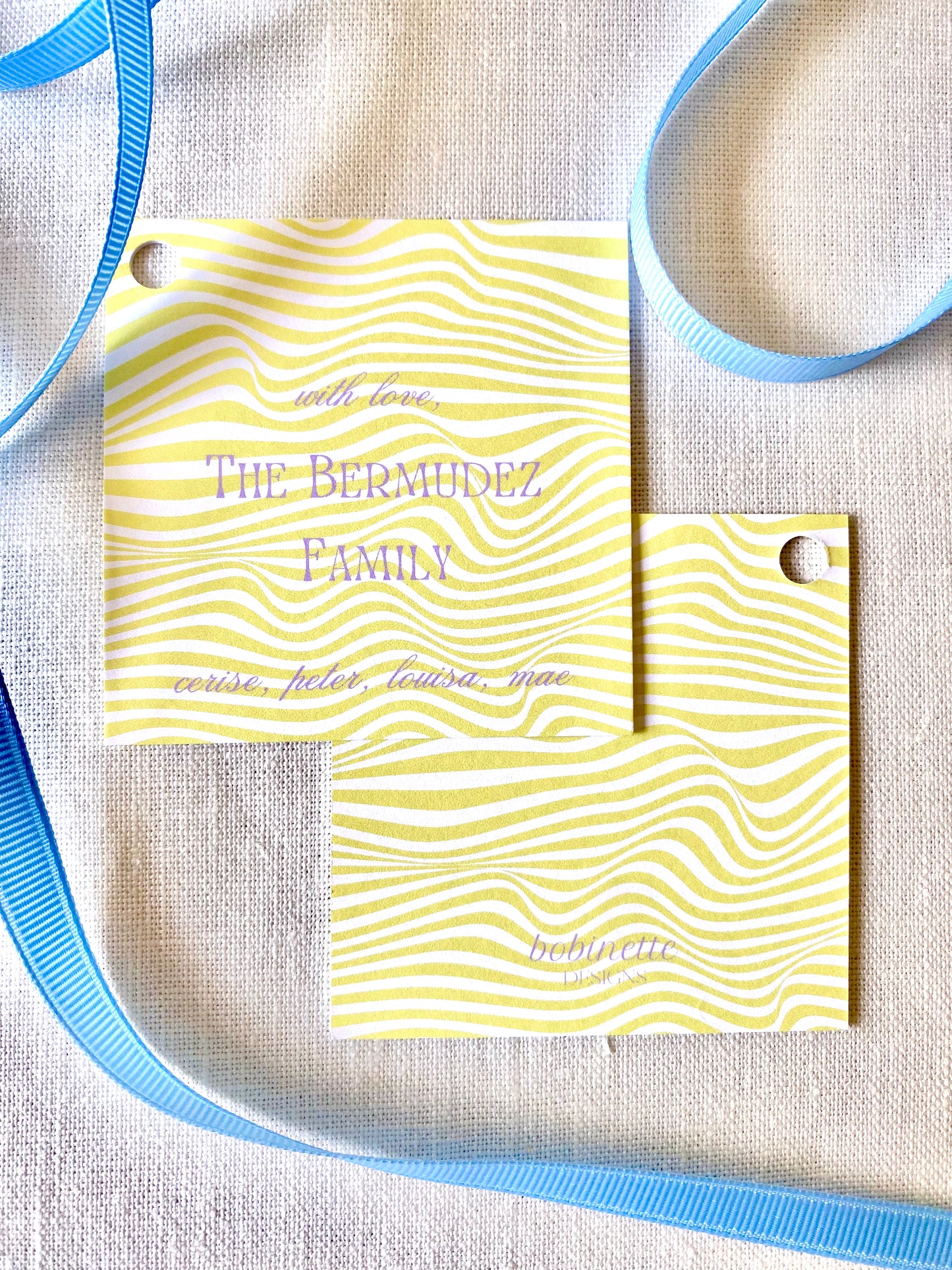 Stationery - Gift Tags - Trippy Chartreuse