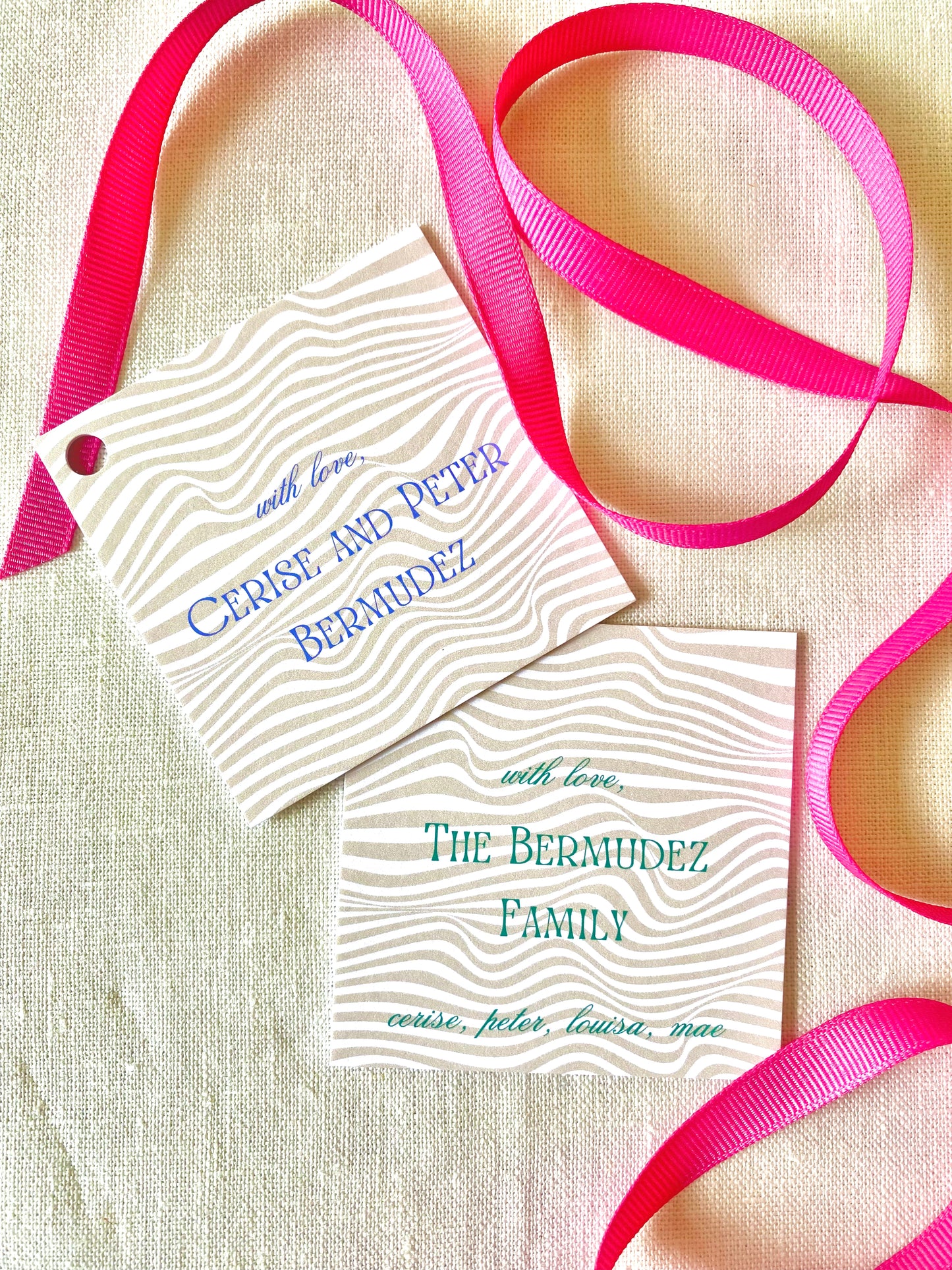 Stationery - Gift Tags - Trippy Tan