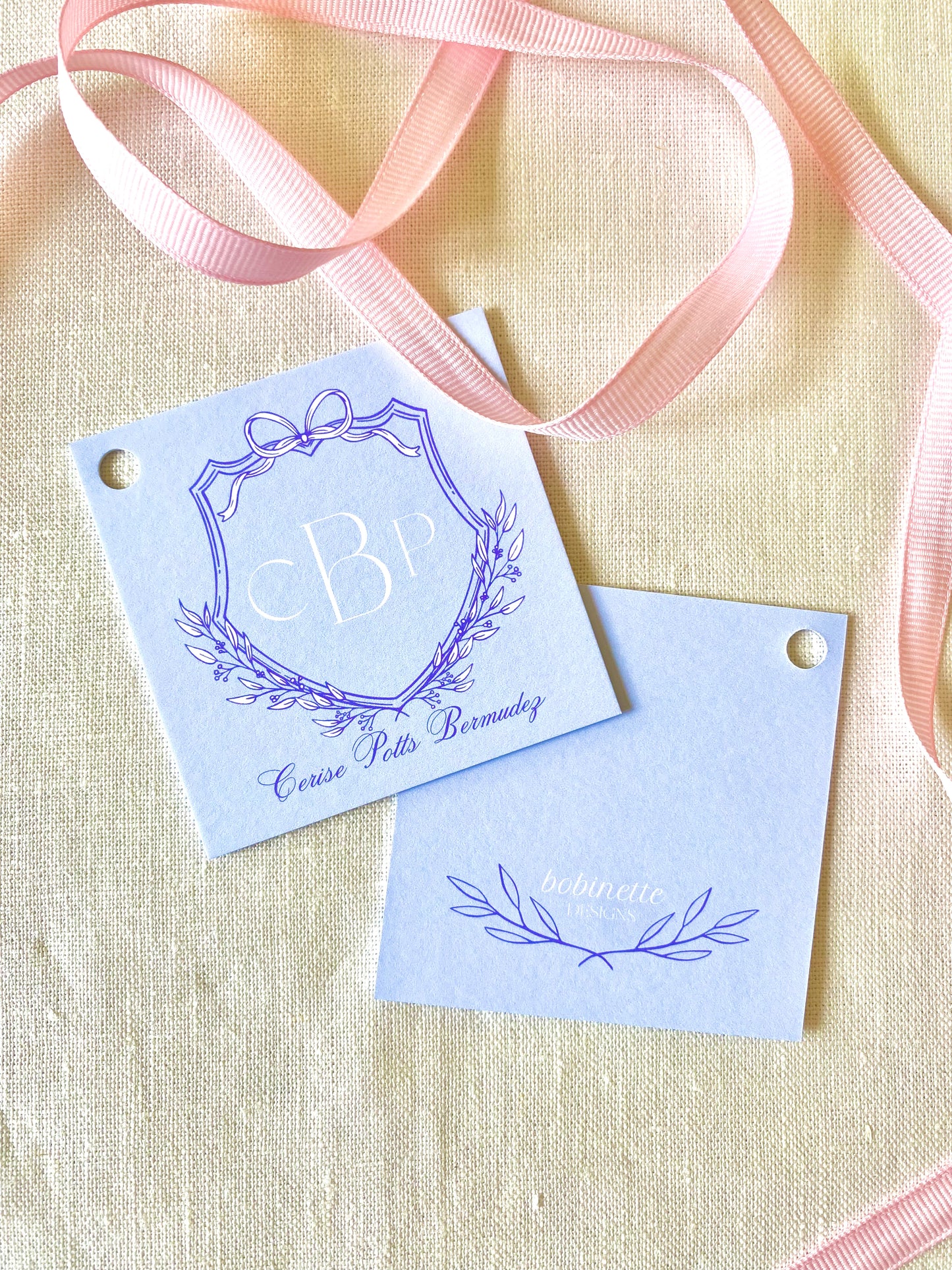 Stationery - Gift Tags - Blue Shield