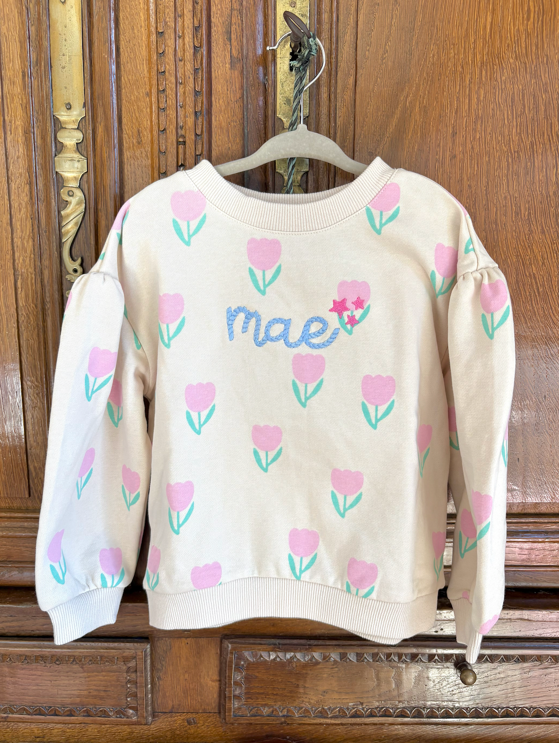 Puff Sleeve Sweatshirt for Girls - Multiple Colors!